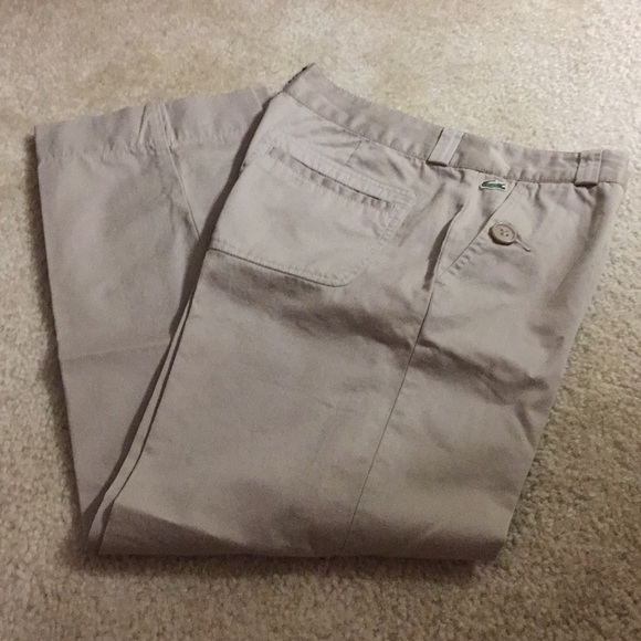 Lacoste Capri Pants. Size 36/4